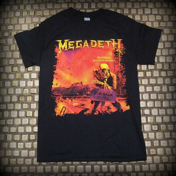 Megadeth‏- Peace Sells..But Who's Buying? T-Shirt -Two Sided Print